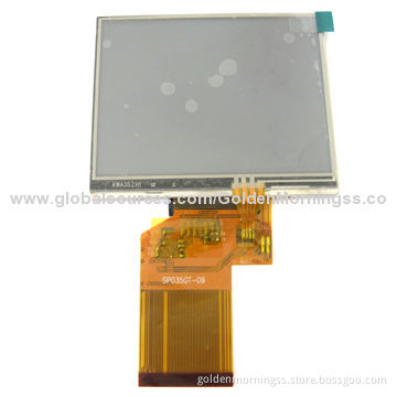 3.5" TFT LCD display module, 320RGB x 240 resolution, with touch panel